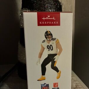 Hallmark Keepsake TJ Watt Pittsburgh Steelers 2025 ornament